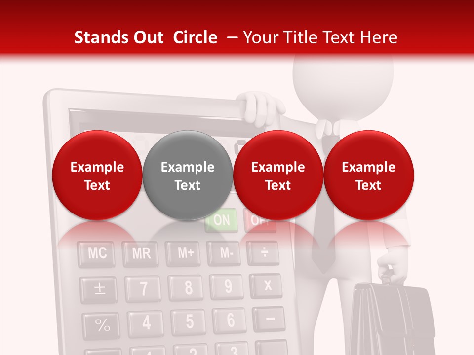 Button Technology Job PowerPoint Template