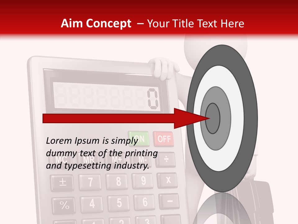 Button Technology Job PowerPoint Template