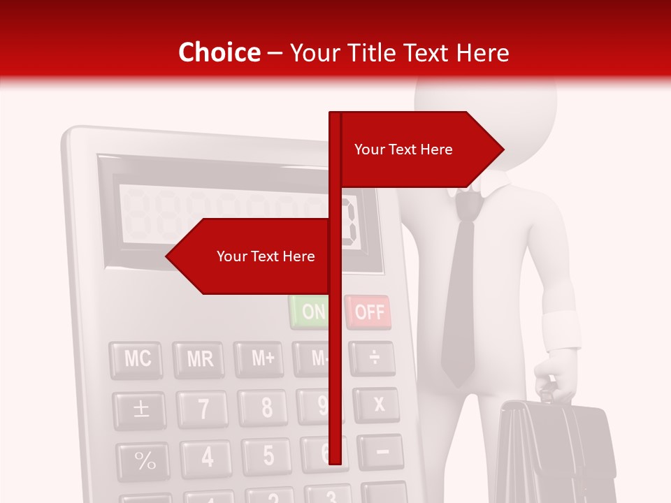 Button Technology Job PowerPoint Template