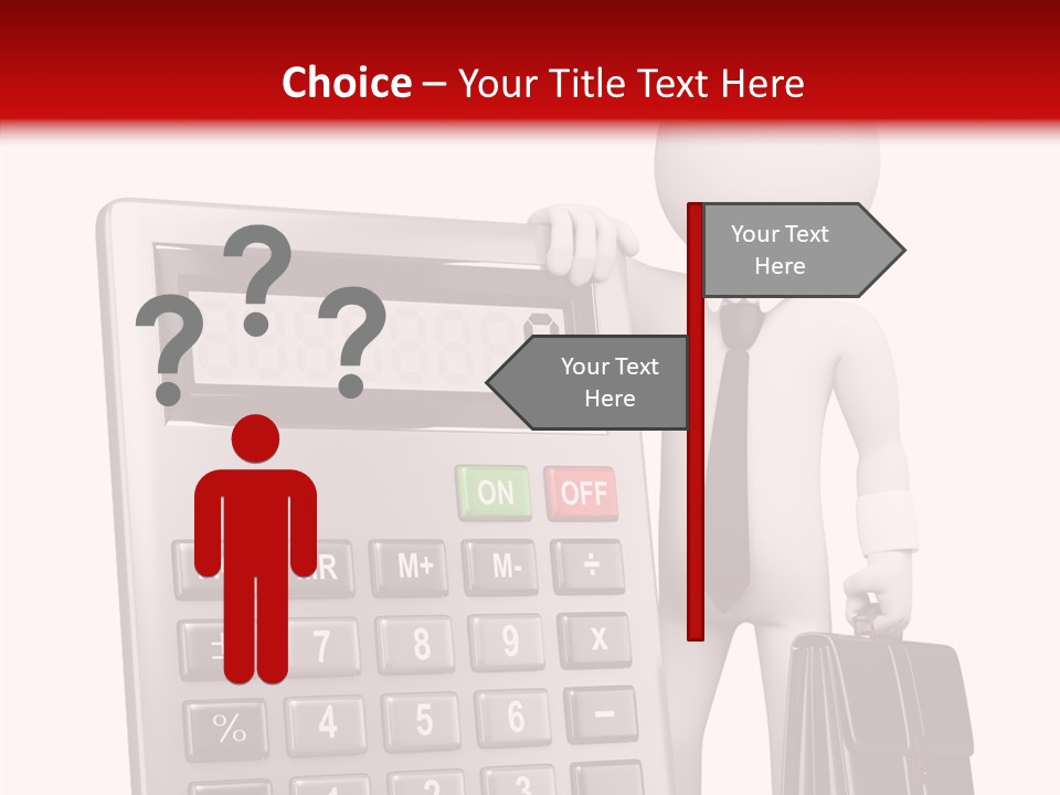 Button Technology Job PowerPoint Template