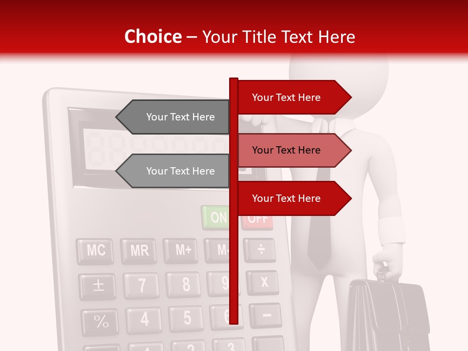 Button Technology Job PowerPoint Template