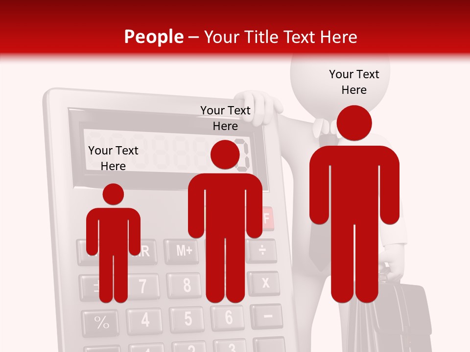 Button Technology Job PowerPoint Template