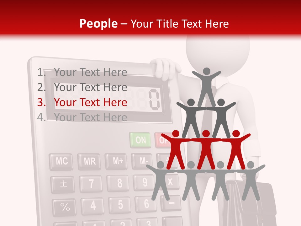 Button Technology Job PowerPoint Template