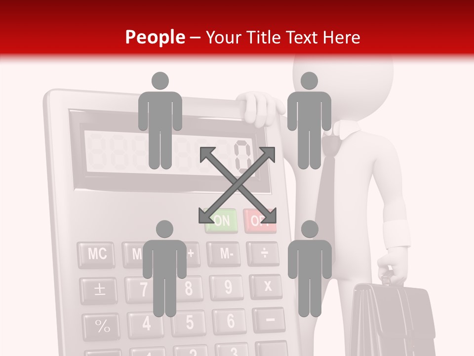 Button Technology Job PowerPoint Template