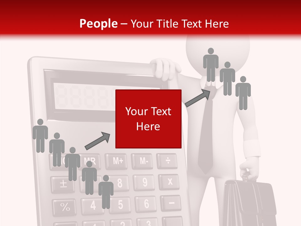 Button Technology Job PowerPoint Template