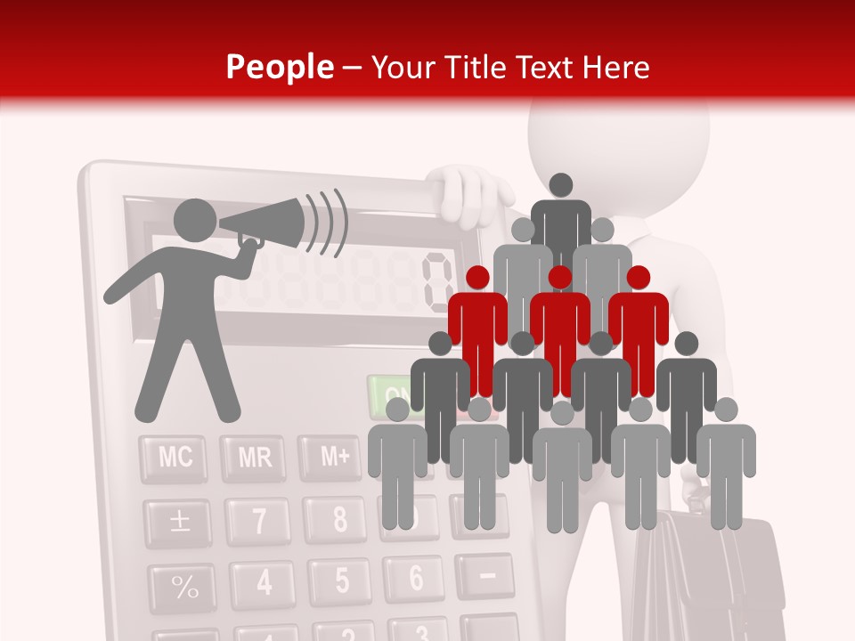 Button Technology Job PowerPoint Template