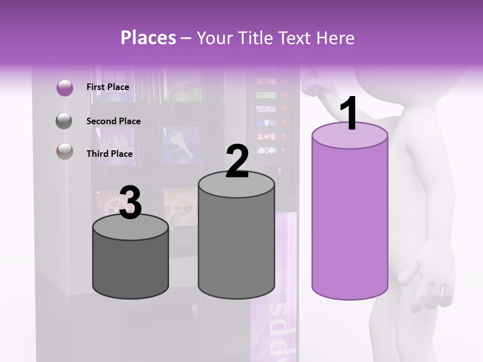 Social Concept Man PowerPoint Template