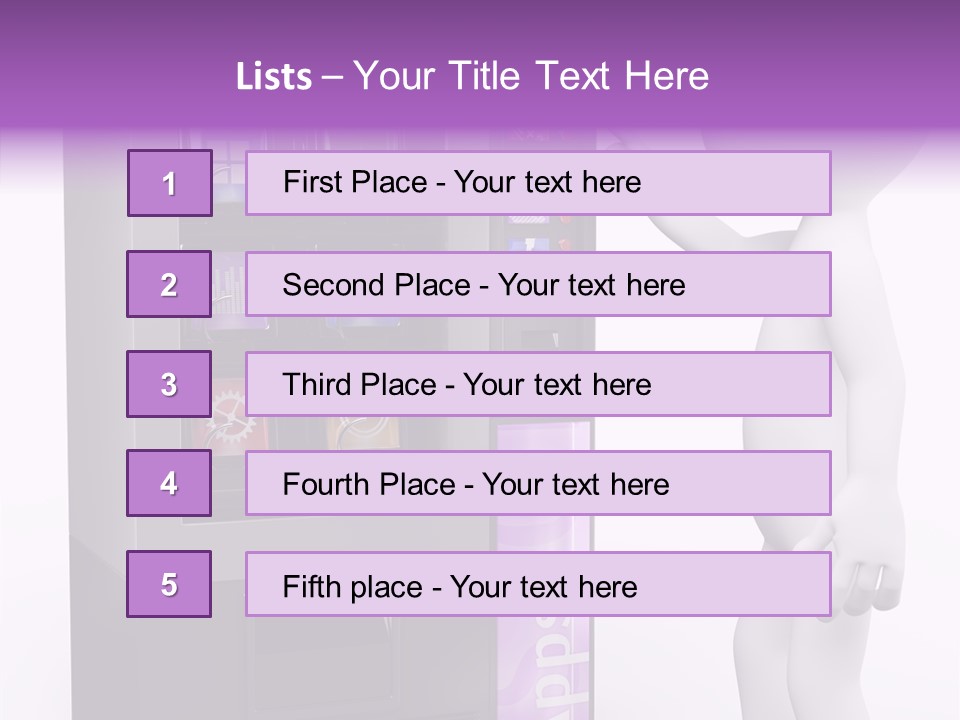 Social Concept Man PowerPoint Template