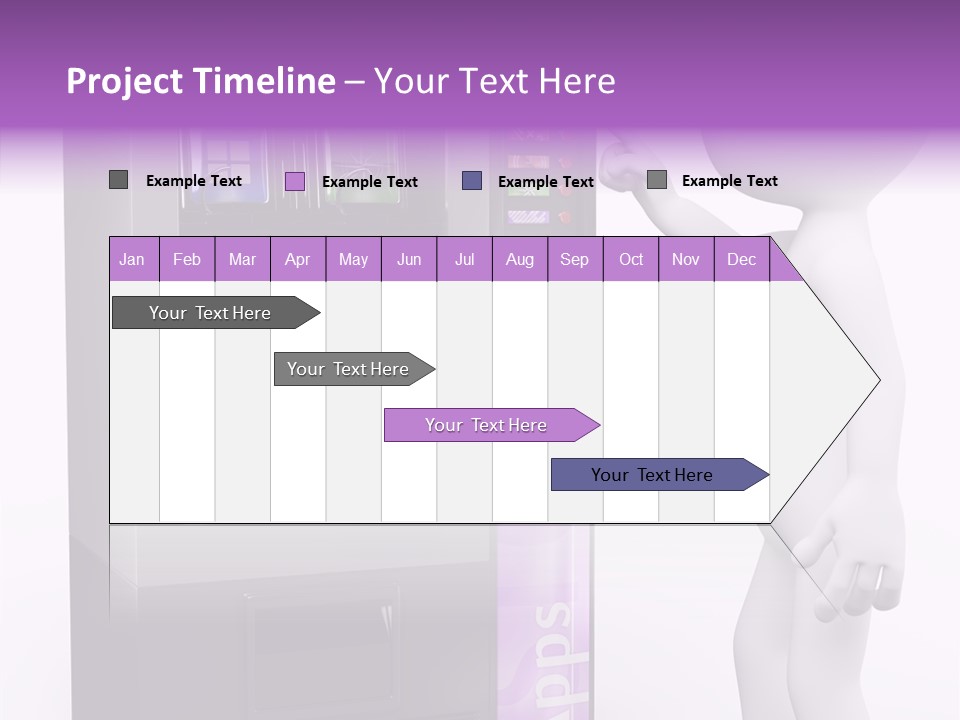 Social Concept Man PowerPoint Template
