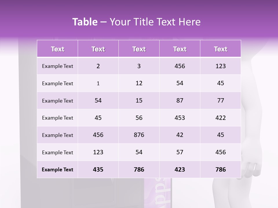 Social Concept Man PowerPoint Template