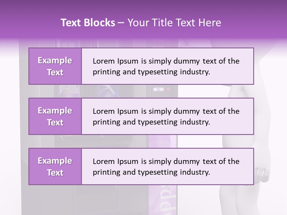 Social Concept Man PowerPoint Template