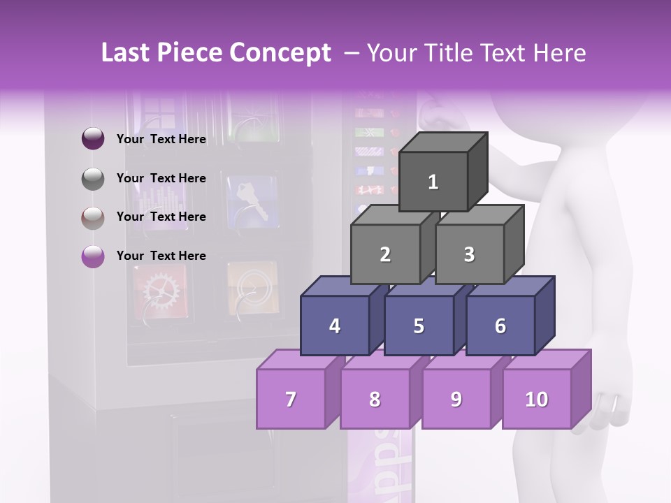 Social Concept Man PowerPoint Template