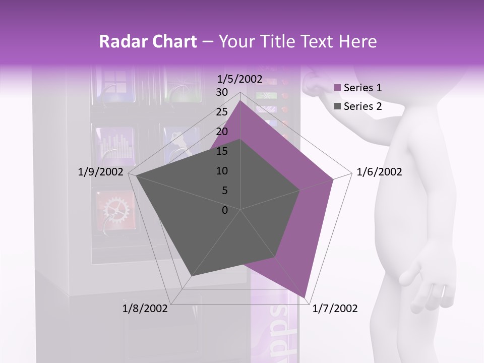 Social Concept Man PowerPoint Template