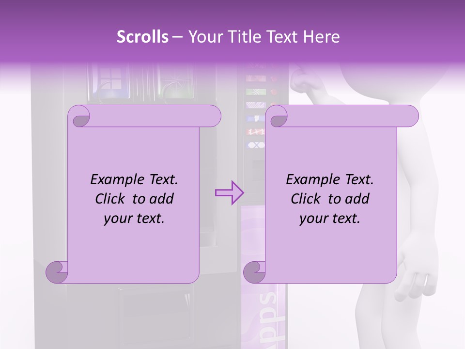 Social Concept Man PowerPoint Template