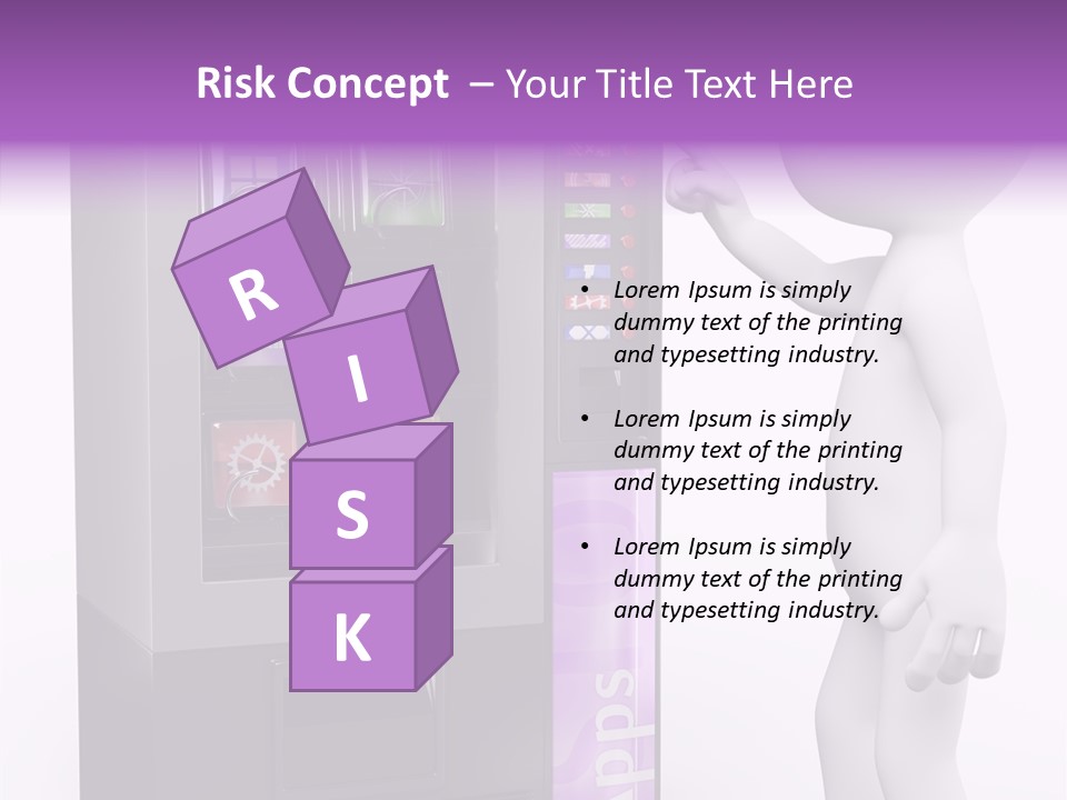 Social Concept Man PowerPoint Template