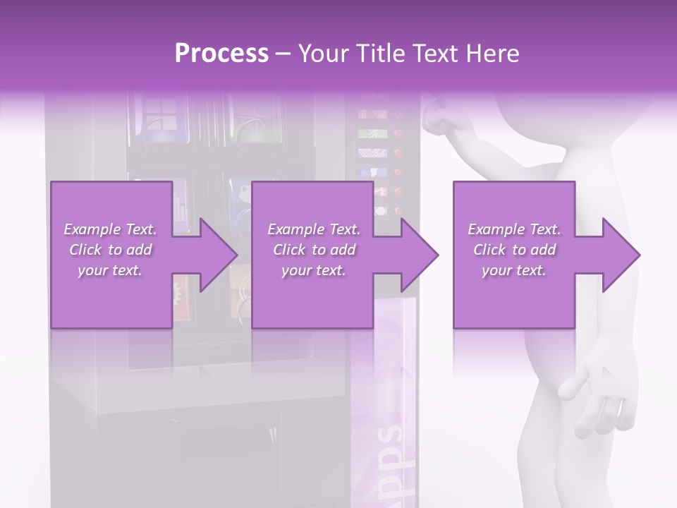 Social Concept Man PowerPoint Template
