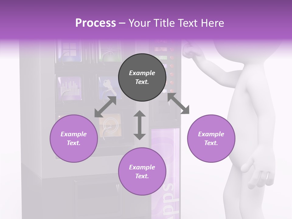 Social Concept Man PowerPoint Template