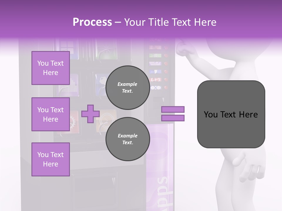 Social Concept Man PowerPoint Template