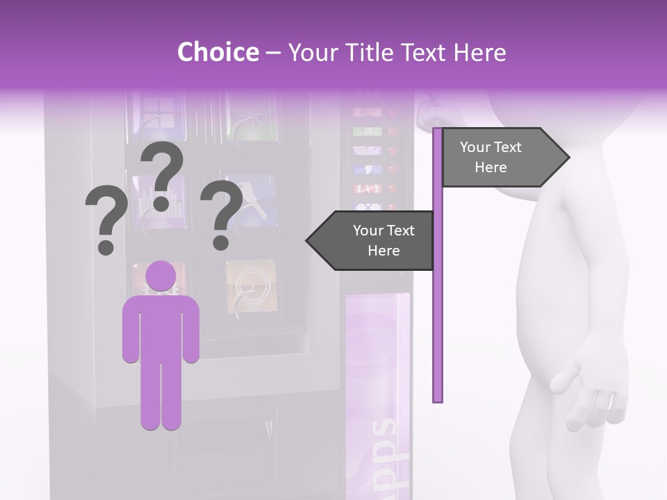 Social Concept Man PowerPoint Template