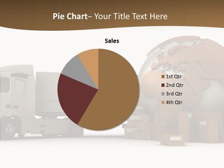 Pile Express Courier PowerPoint Template