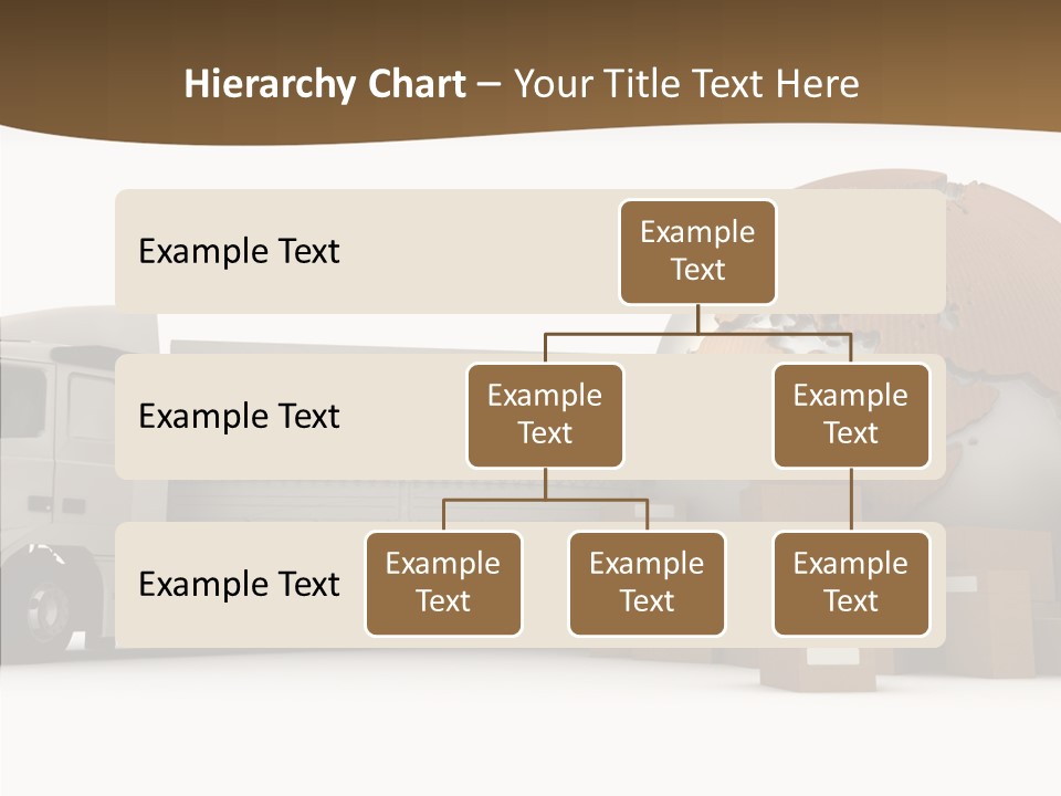 Pile Express Courier PowerPoint Template
