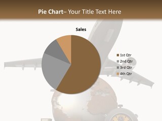 Isolated Cargo World Map PowerPoint Template