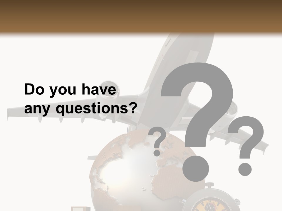 Isolated Cargo World Map PowerPoint Template