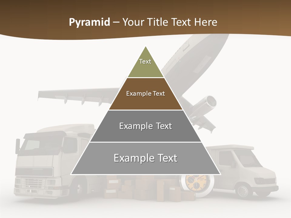 International Caucasian Road PowerPoint Template