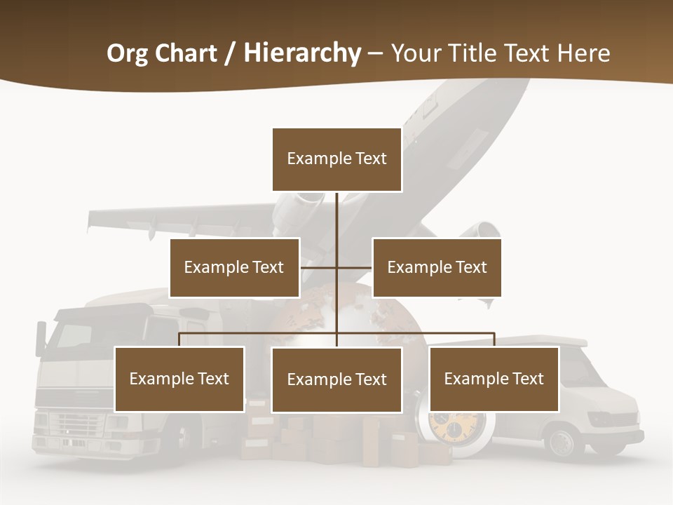 International Caucasian Road PowerPoint Template