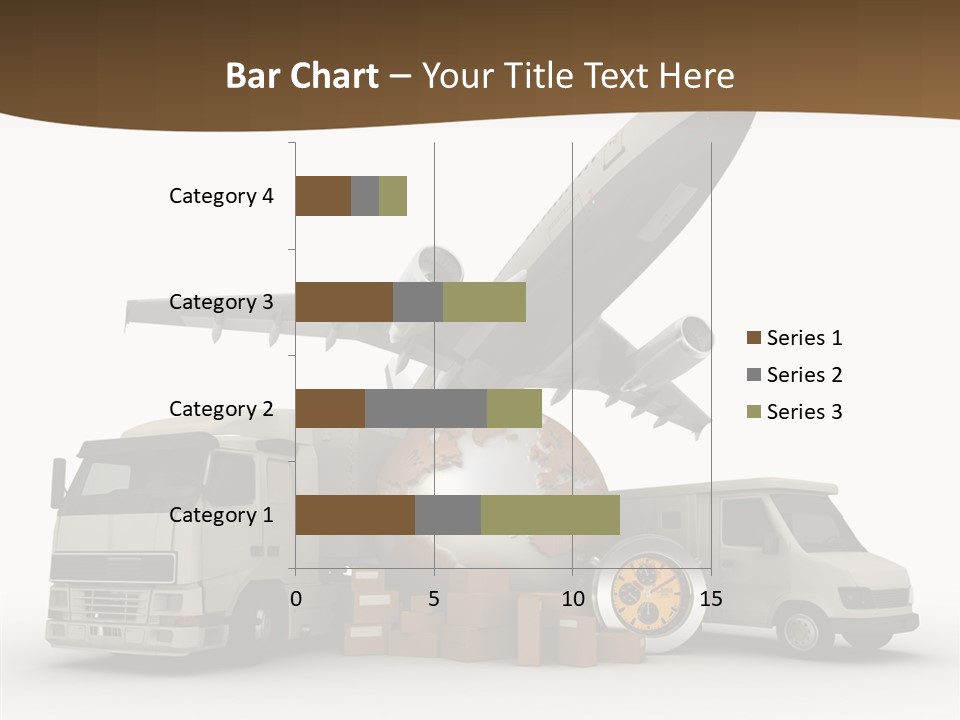 International Caucasian Road PowerPoint Template