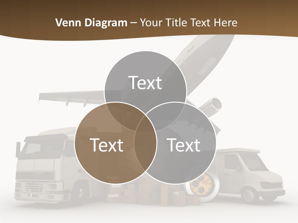 International Caucasian Road PowerPoint Template