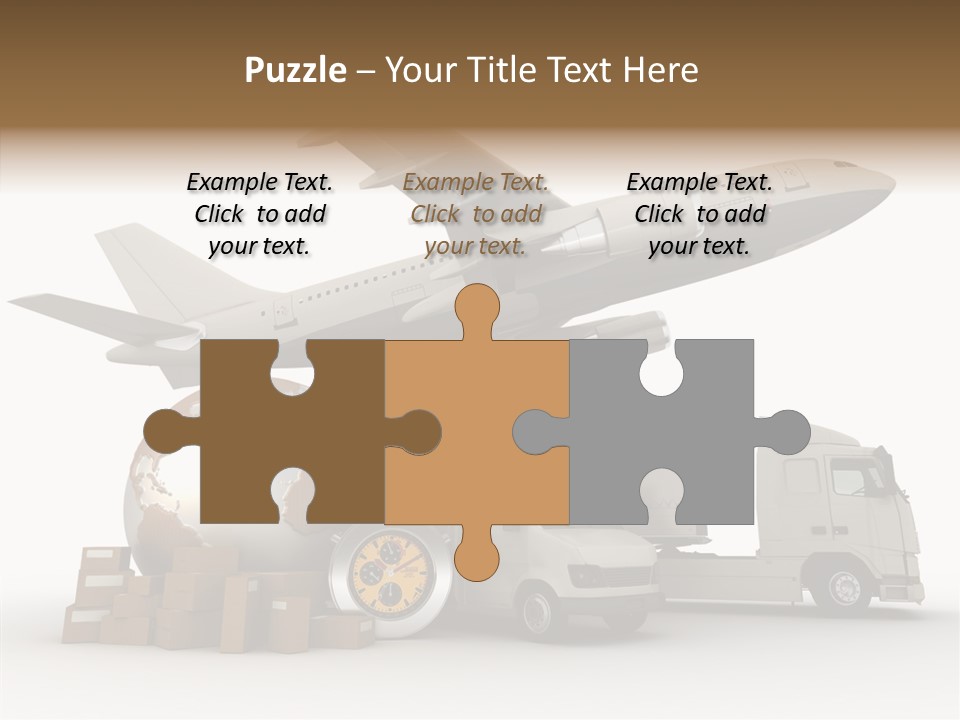 Time Reliability Beat The Clock PowerPoint Template