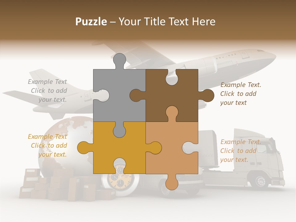 Time Reliability Beat The Clock PowerPoint Template