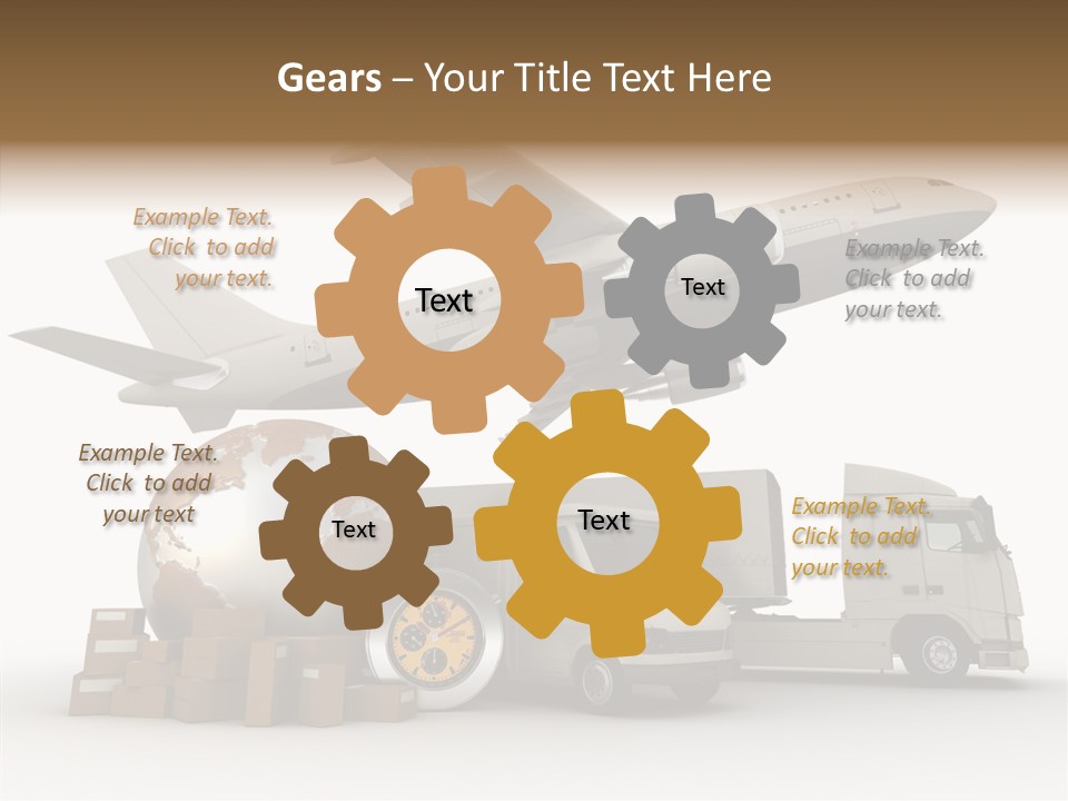 Time Reliability Beat The Clock PowerPoint Template