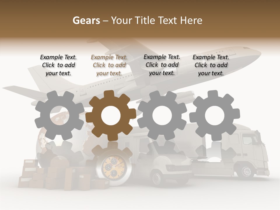 Time Reliability Beat The Clock PowerPoint Template