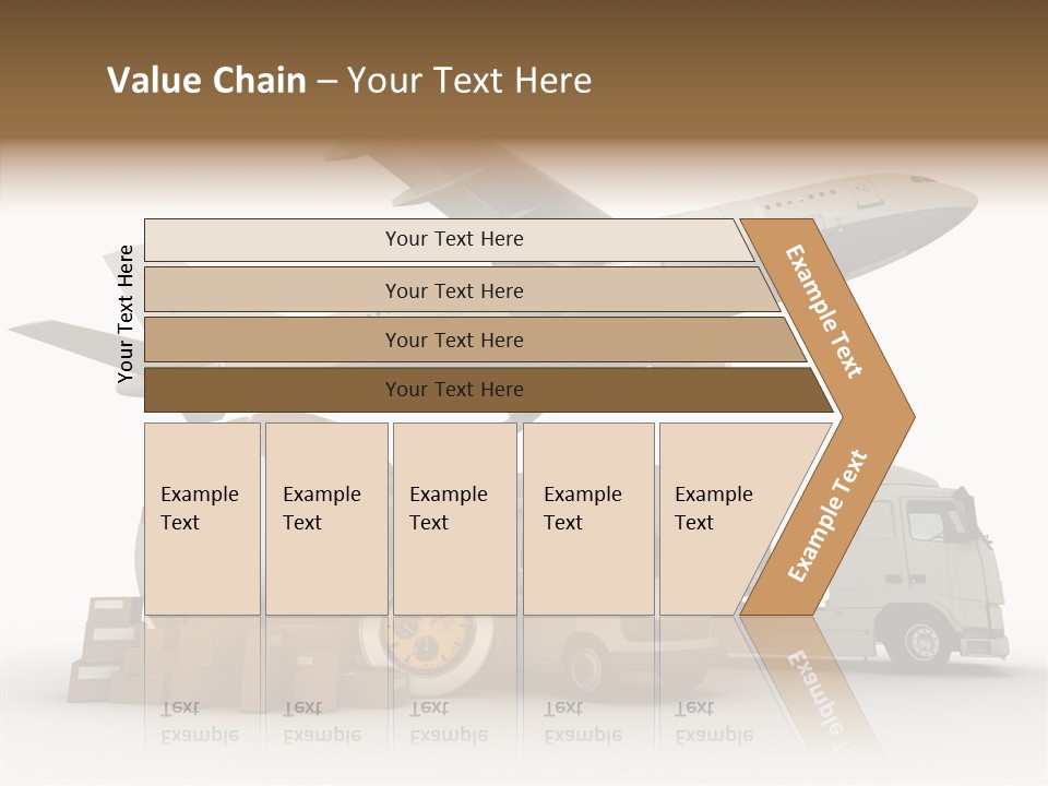 Time Reliability Beat The Clock PowerPoint Template