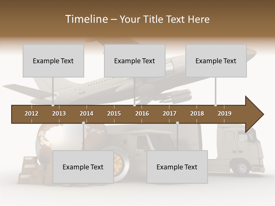 Time Reliability Beat The Clock PowerPoint Template