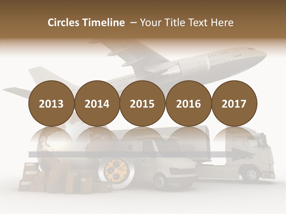 Time Reliability Beat The Clock PowerPoint Template