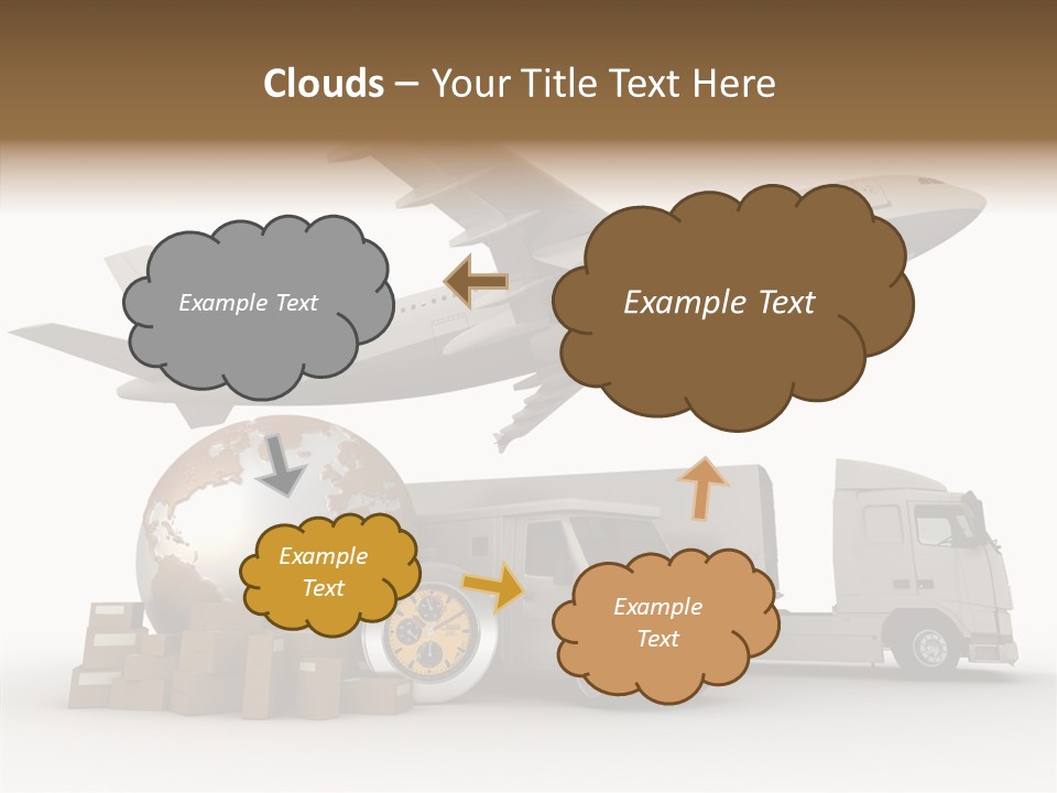 Time Reliability Beat The Clock PowerPoint Template