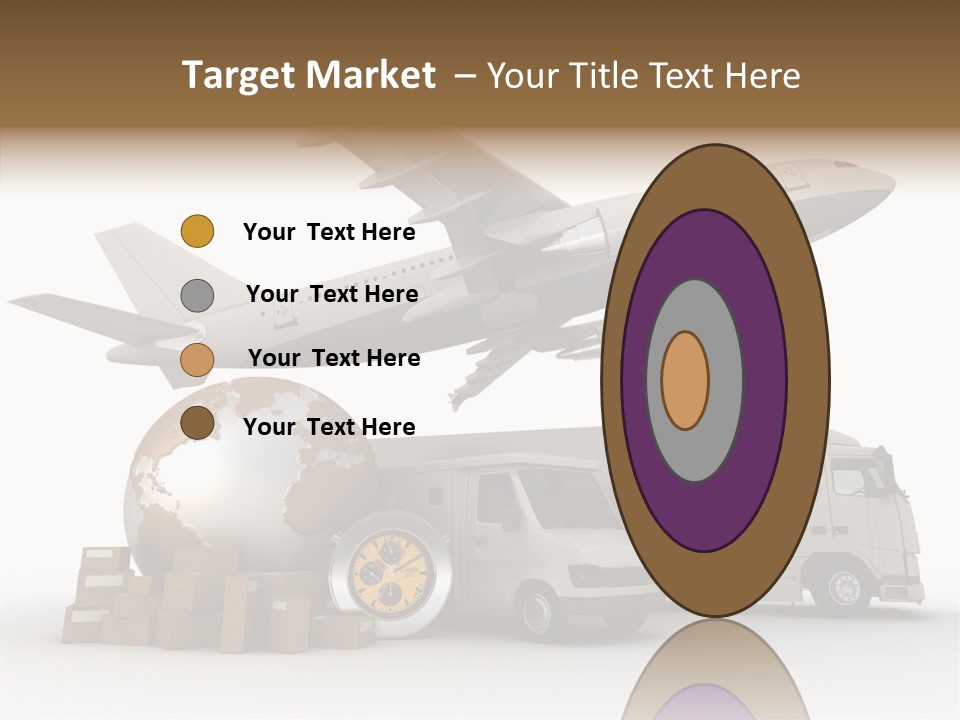 Time Reliability Beat The Clock PowerPoint Template