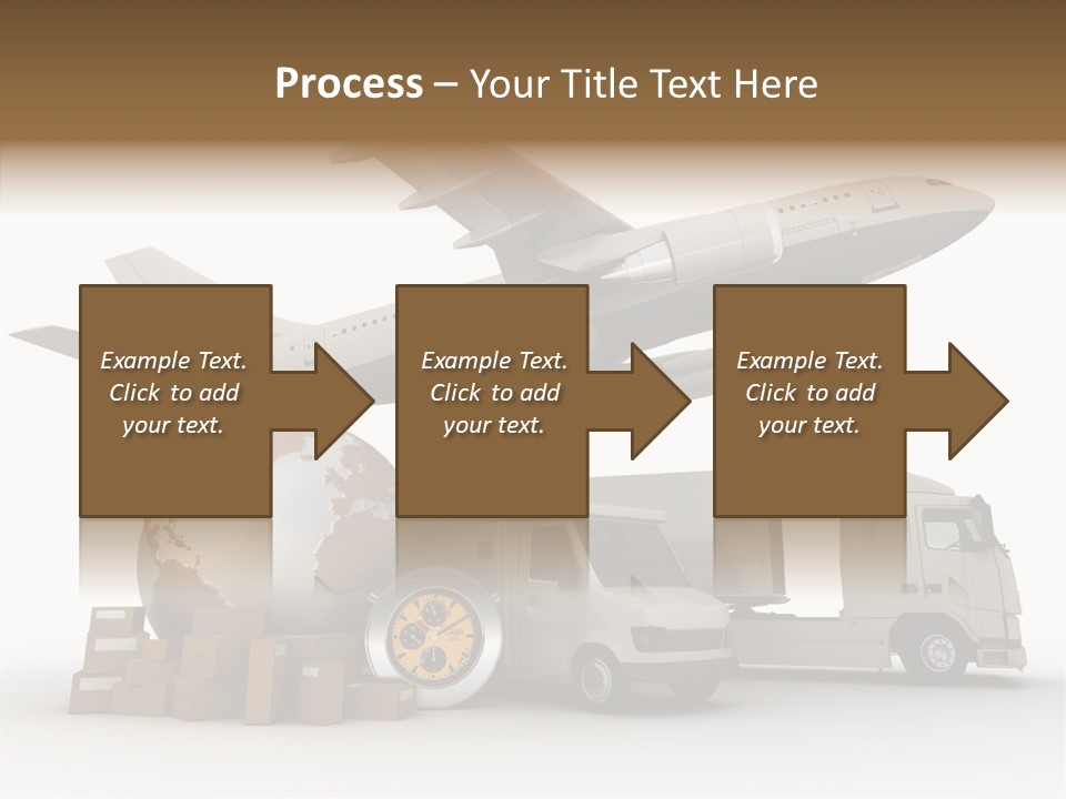 Time Reliability Beat The Clock PowerPoint Template