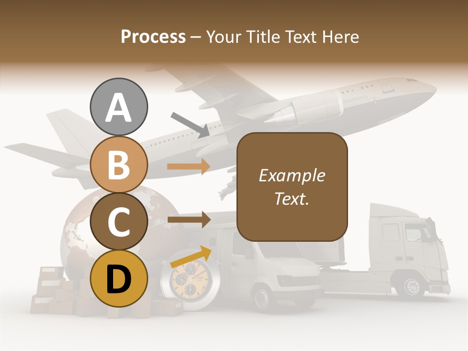 Time Reliability Beat The Clock PowerPoint Template