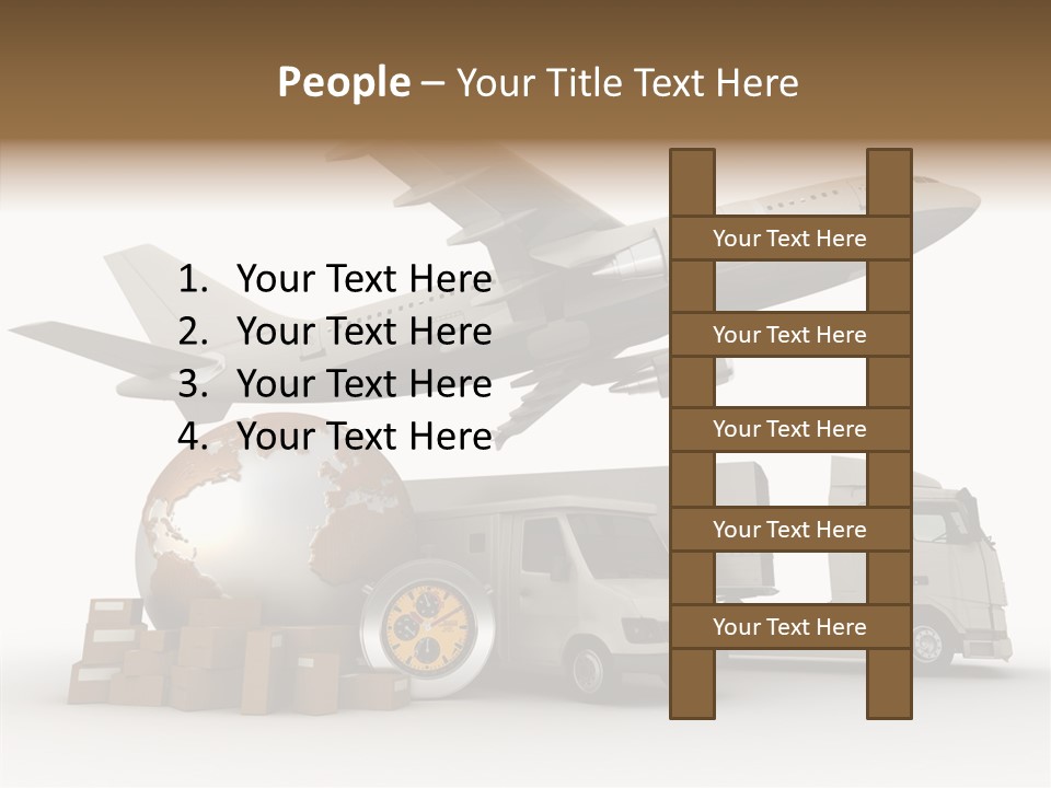 Time Reliability Beat The Clock PowerPoint Template