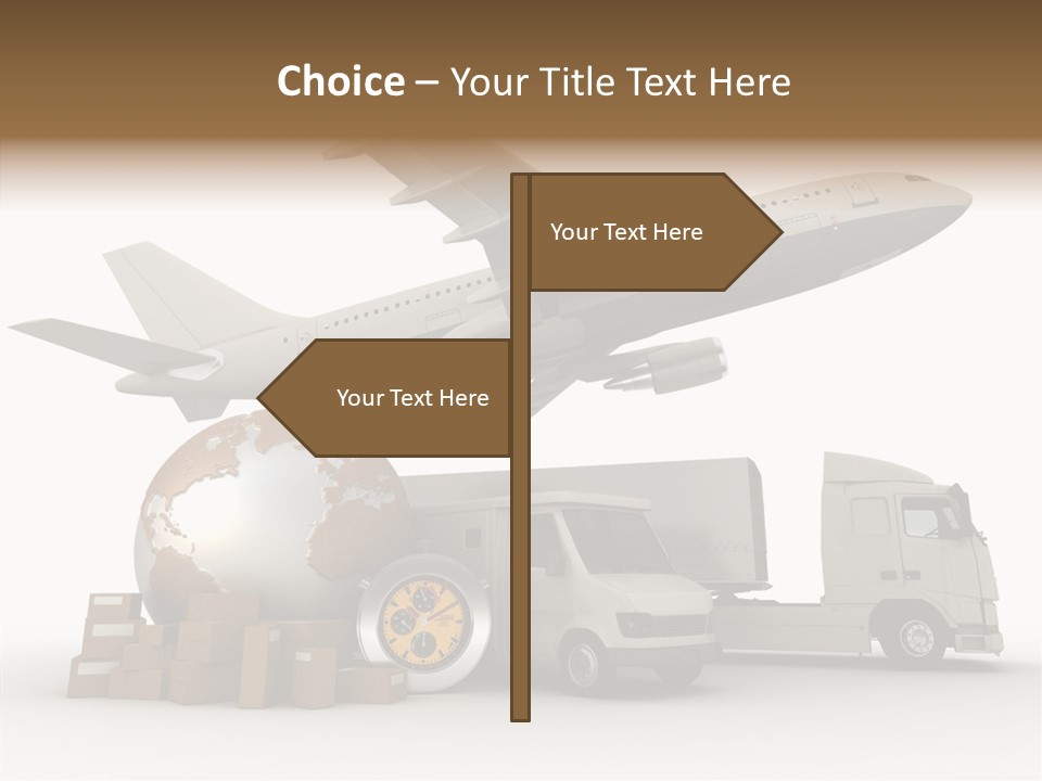 Time Reliability Beat The Clock PowerPoint Template