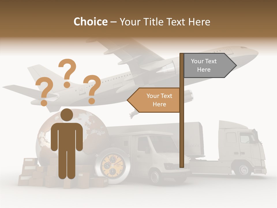 Time Reliability Beat The Clock PowerPoint Template