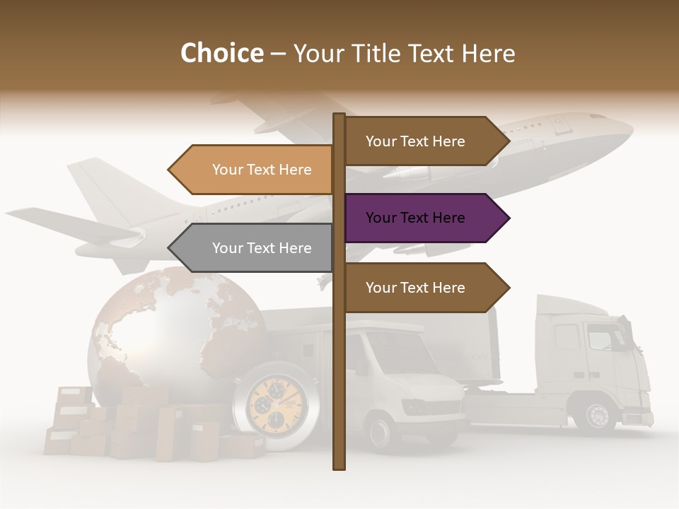 Time Reliability Beat The Clock PowerPoint Template