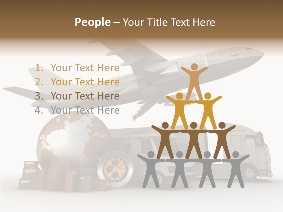 Time Reliability Beat The Clock PowerPoint Template