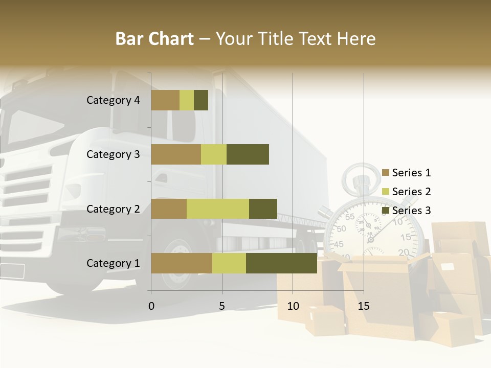 Cardboard Urgency Receive PowerPoint Template
