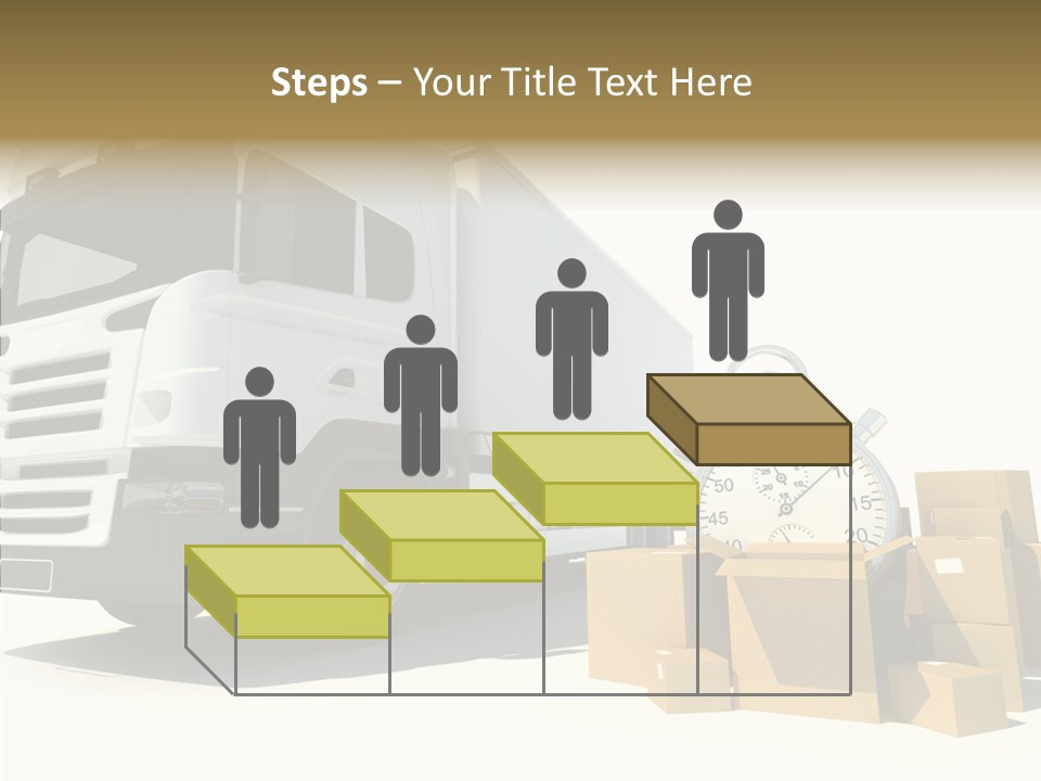 Cardboard Urgency Receive PowerPoint Template