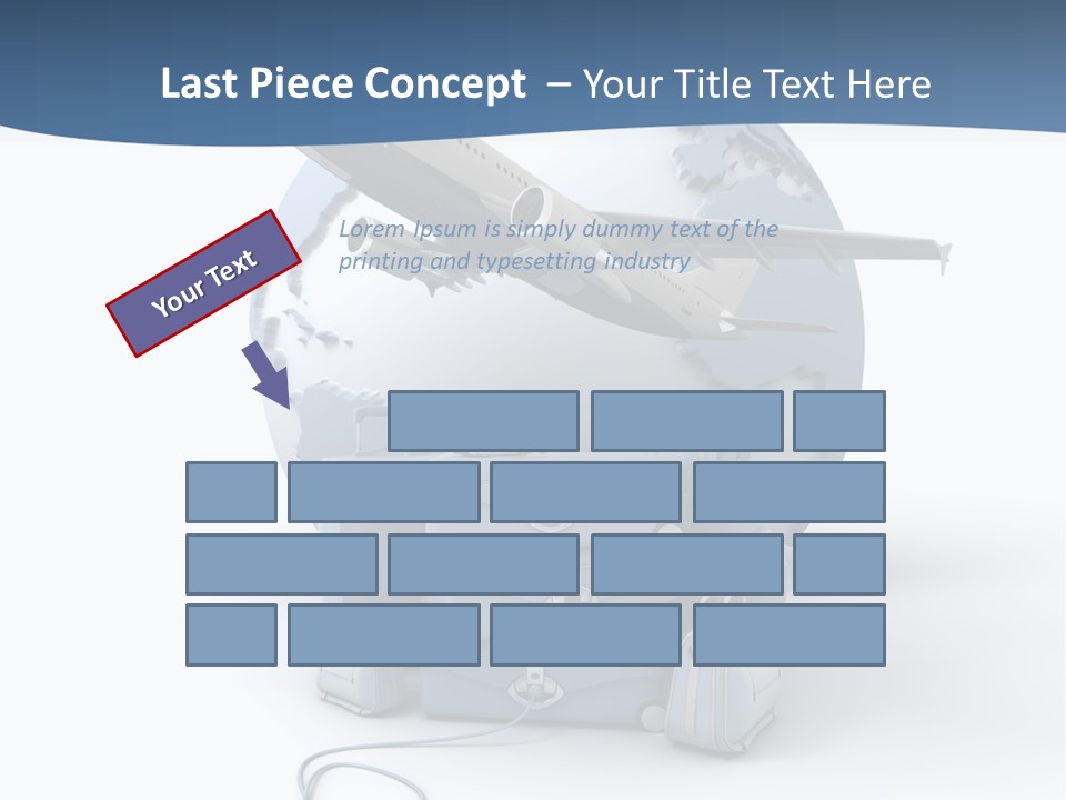Computer Attach Yellow PowerPoint Template